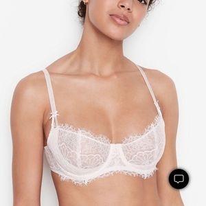 Victoria Secret unlined Bra (36DD) white